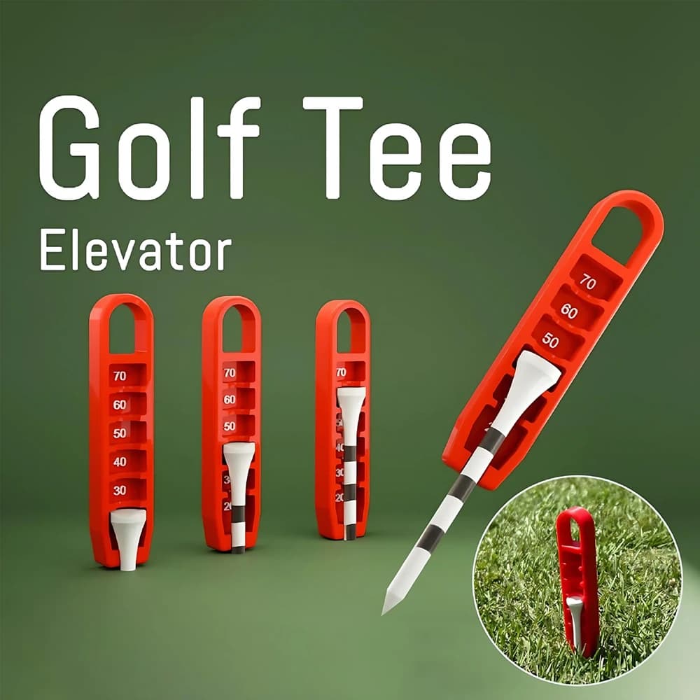    Soporte elevador de Golf 3 en 1, regulador de altura del asiento de pelota, soporte para Tee de Golf, posicionado con precisión, suministros deportivos para golfistas