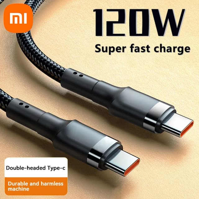 Xiaomi Pd120w Cable USB tipo C de carga rápida para Iphone 15 Plus Pro Max Xiaomi 11 4,0 Cable súper de carga para Samsung S24 S23