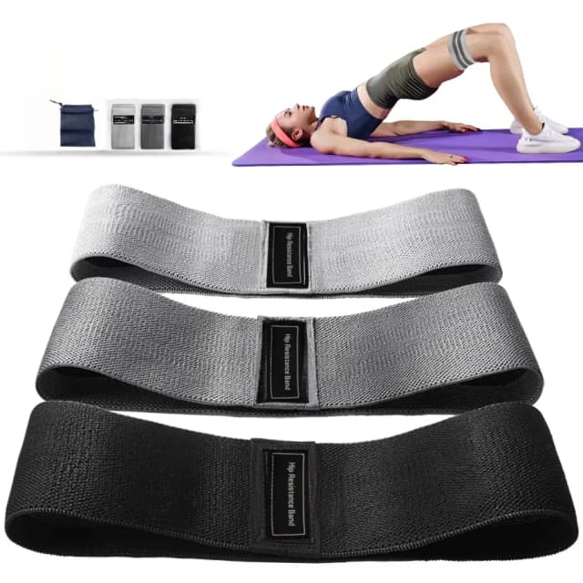 Bandas básicas de resistencia para botín de cadera, tiras elásticas para glúteos, círculo de sentadillas, bucles, equipo de gimnasio y Yoga