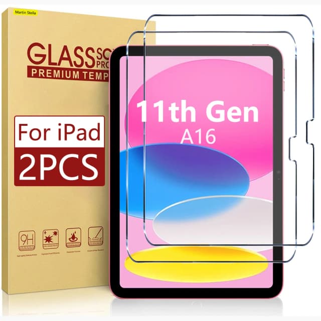 Para Ipad 11. a generación Protector de pantalla de vidrio templado en ipad 11 generación A16 2025 9H accesorios de película