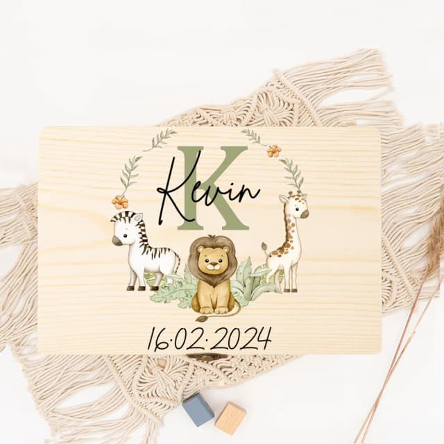 Caja de memoria de madera personalizada para bebé, cajas de estadísticas de nacimiento para recién nacido, caja de recuerdos infantil con nombre personalizado, caja de cordón Umbilical, regalo para Baby Shower