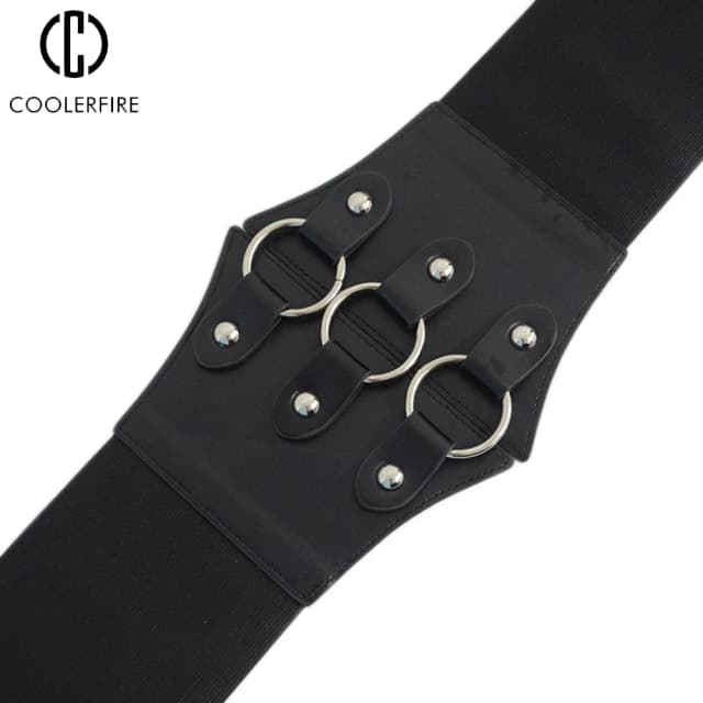 Cinturón de corsé de cuero PU, faja elástica de cintura alta para mujer, moldeador de cuerpo adelgazante, vendaje corpiño versátil para uso diario