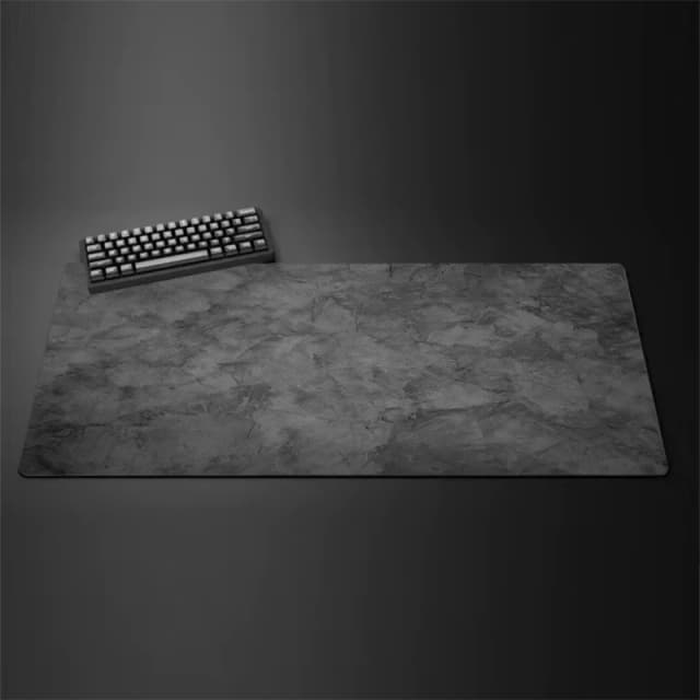 Alfombrilla de ratón gris, alfombrilla de ratón overlock grande/pequeña xxl, alfombrilla de mesa para teclado de escritorio, serie gris, alfombrilla de escritorio para juegos, accesorios de ordenador