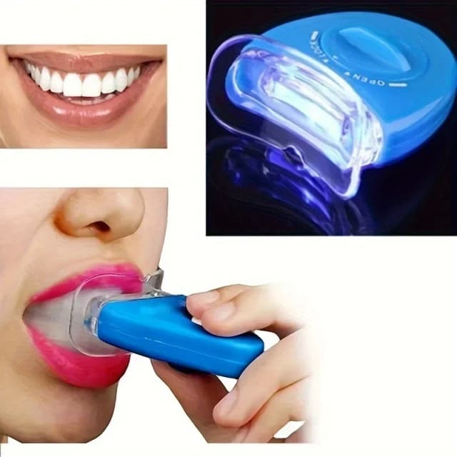 Luz LED para blanqueamiento dental, luz azul, luz UV, blanqueamiento láser, blanqueamiento dental, lámpara para blanquear, tratamientos dentales personales